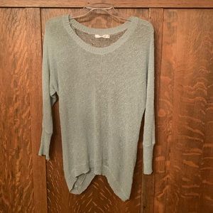 Millau see through green asymmetrical top small S